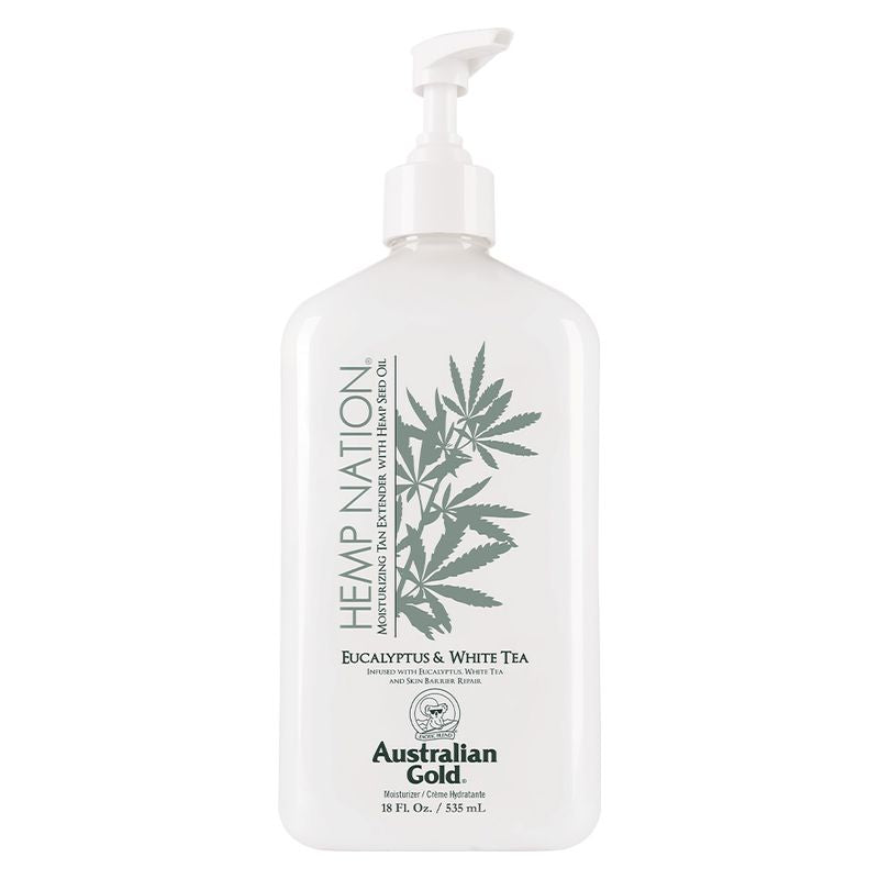 Australian Gold HEMP NATION MOISTURIZING TAN EXTENDER EUCALYPTUS & WHITE TEA
