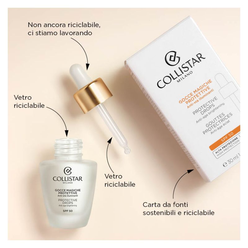 Collistar Gocce Magiche Protettive Anti-Età Illuminanti Spf 50
