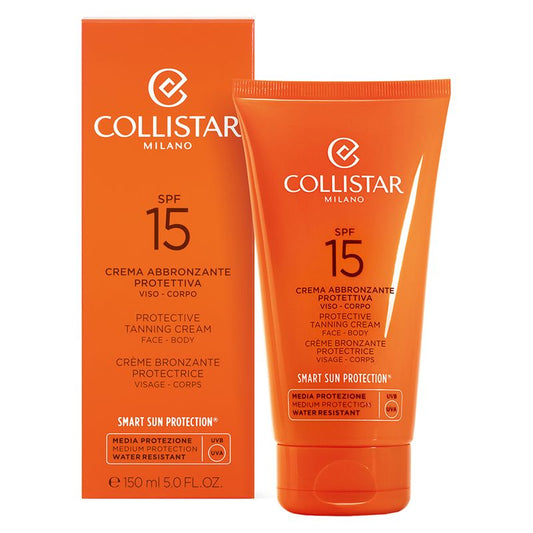 Collistar Crema Viso Abbronzante Protettiva Viso-Corpo Spf 15