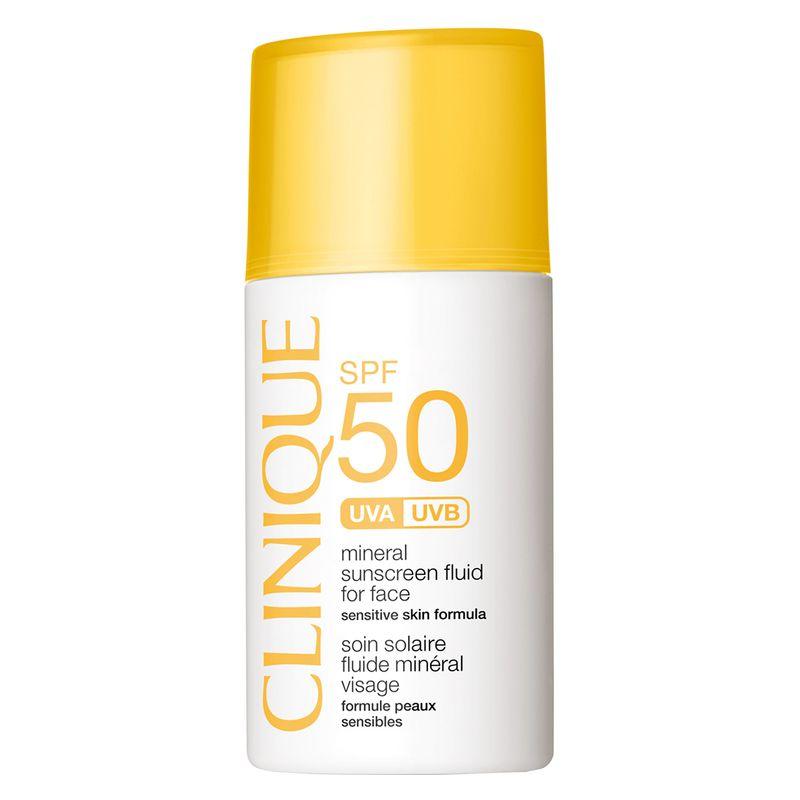 Clinique Mineral Sunscreen Fluid For Face Spf 50 Sensitive Skin Formula