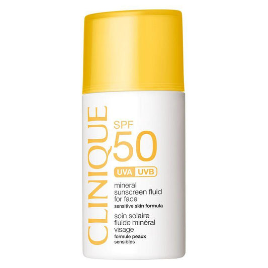 Clinique Mineral Sunscreen Fluid For Face Spf 50 Sensitive Skin Formula
