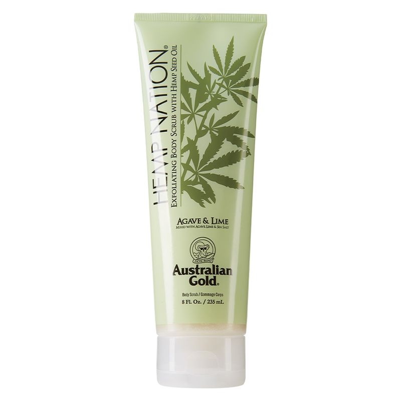 Australian Gold HEMP NATION BODY SCRUB AGAVE & LIME