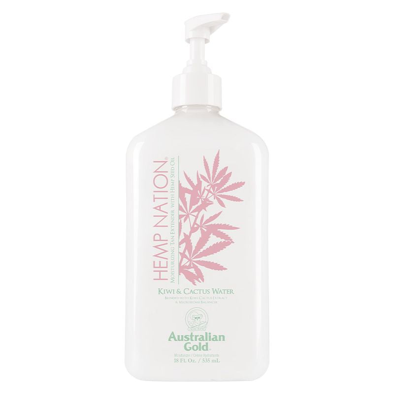 Australian Gold HEMP NATION MOISTURIZING TAN EXTENDER KIWI & CACTUS WATER