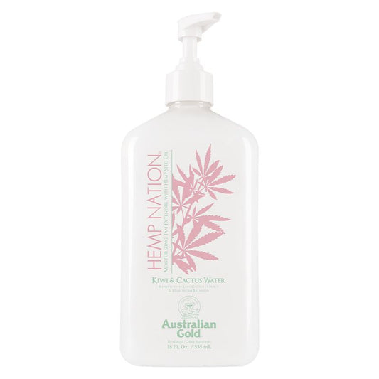 Australian Gold HEMP NATION MOISTURIZING TAN EXTENDER KIWI & CACTUS WATER