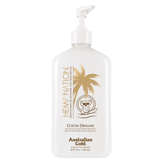 Australian Gold HEMP NATION COCOA DREAMS MOISTURIZING TAN EXTENDER