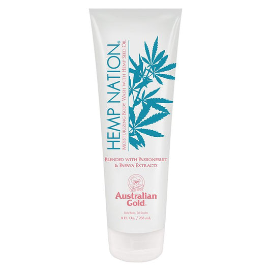 Australian Gold HEMP NATION MOISTURIZING BODY WASH PASSIONFRUIT & PAPAYA EXTRACTS