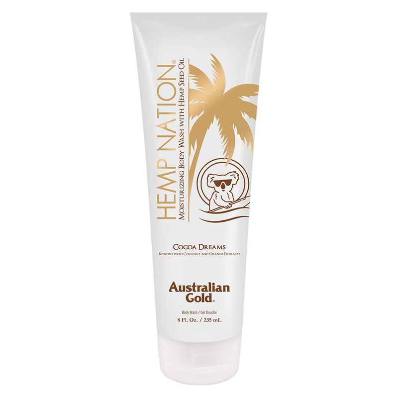 Australian Gold HEMP NATION MOISTURIZING BODY WASH COCOA DREAMS