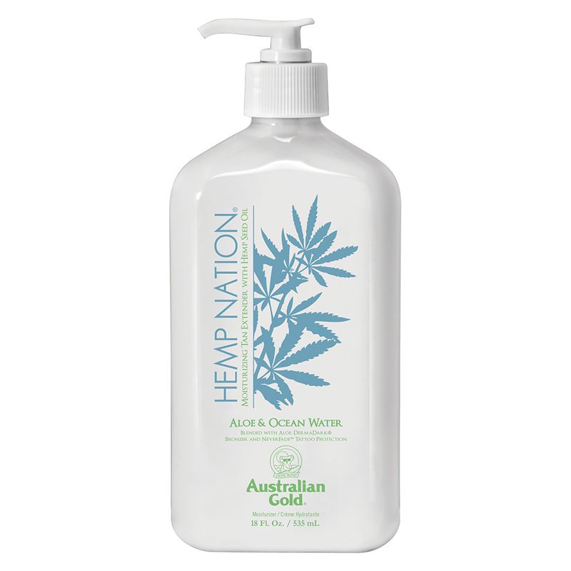 Australian Gold HEMP NATION MOISTURIZING TAN EXTENDER ALOE & OCEAN WATER