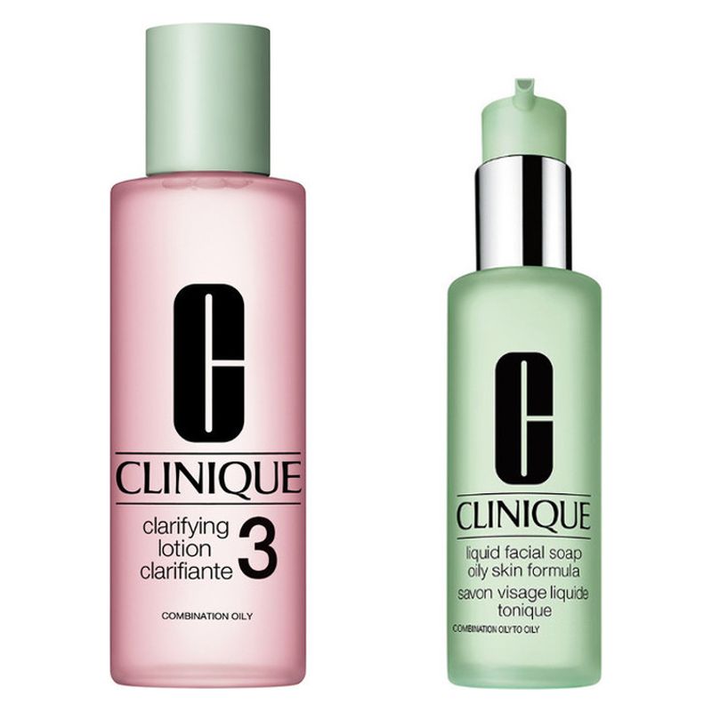 Clinique Set Clarifying Lotion 3 + Liquid Facial Soap Oily