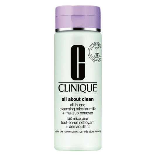 Clinique All About Clean All-In-One Cleansing Micellar Milk + Makeup Remover Very Dry To Dry Combination