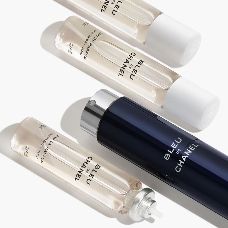 CHANEL Bleu De Chanel Twist And Spray Flacone Ricaricabile – Eau De Parfum