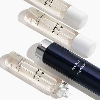 CHANEL Bleu De Chanel Twist And Spray Flacone Ricaricabile – Eau De Parfum