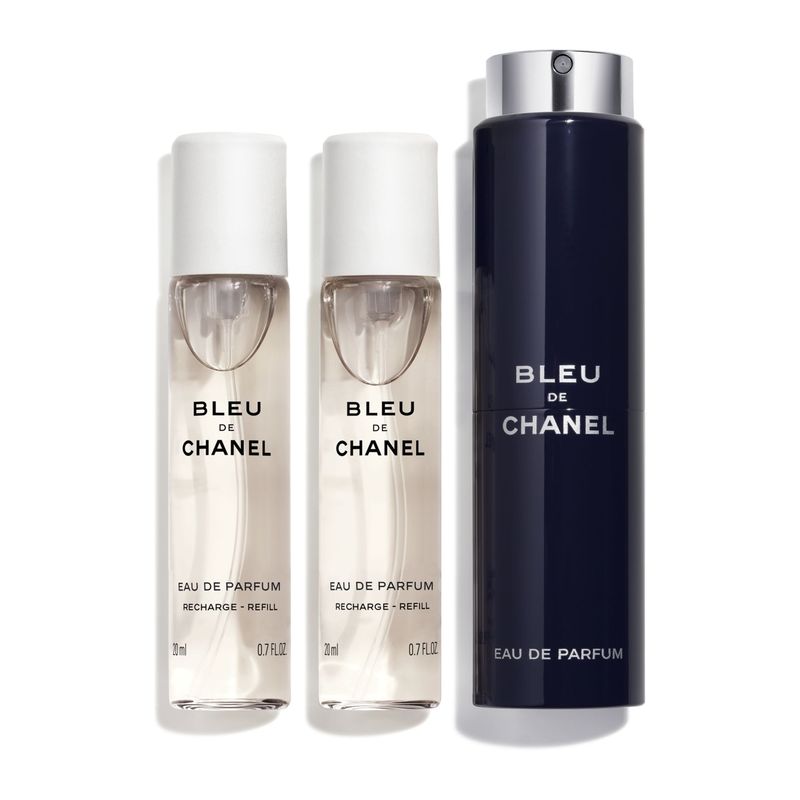 CHANEL Bleu De Chanel Twist And Spray Flacone Ricaricabile – Eau De Parfum