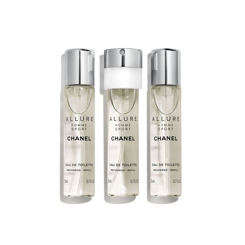 CHANEL ALLURE HOMME SPORT TWIST AND SPRAY SET DI RICARICHE – EAU DE TOILETTE