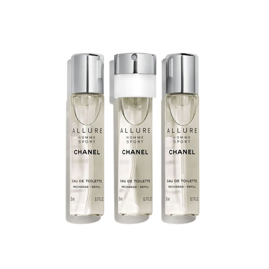 CHANEL ALLURE HOMME SPORT TWIST AND SPRAY SET DI RICARICHE – EAU DE TOILETTE