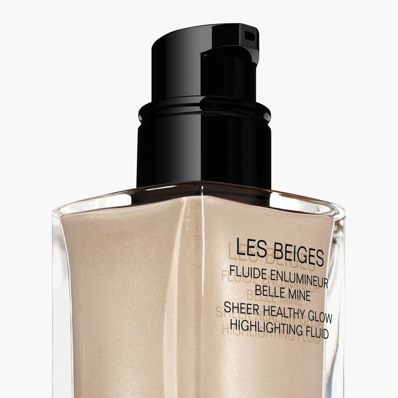 CHANEL Les Beiges Fluide Enlumineur Belle Mine Fluido Illuminante Del Colorito Effetto Iridato. Effetto Radioso Luminoso.