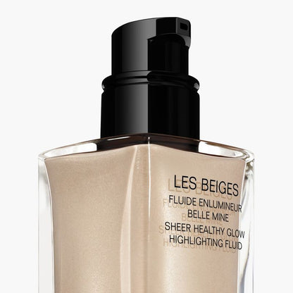 CHANEL Les Beiges Fluide Enlumineur Belle Mine Fluido Illuminante Del Colorito Effetto Iridato. Effetto Radioso Luminoso.