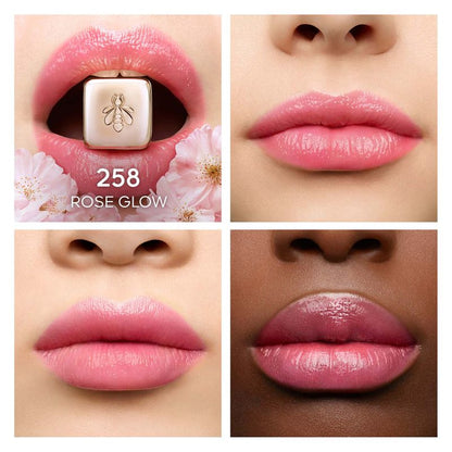 Guerlain Kisskiss Bee Glow - Balsamo Labbra Colorato Al Miele Con Il 98% Di Ingredienti Di Origine Naturale