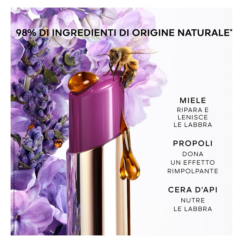 Guerlain Kisskiss Bee Glow - Balsamo Labbra Colorato Al Miele Con Il 98% Di Ingredienti Di Origine Naturale