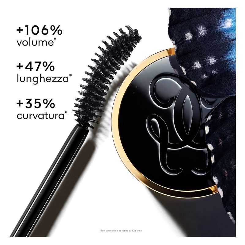 Guerlain MASCARA COURBE VOLUME INTENSE 24H - Colore intenso & risultato make-up a 360°