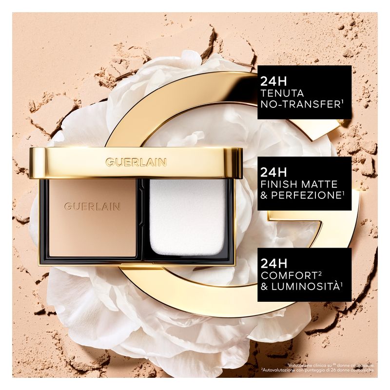 Guerlain PARURE GOLD SKIN CONTROL - FONDOTINTA COMPATTO ALTA PERFEZIONE E FINISH MATTE