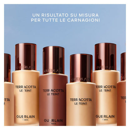 Guerlain TERRACOTTA LE TEINT -FONDOTINTA PERFEZIONE NATURALE E FRESCO, EFFETTO BONNE MINE, TENUTA 24 ORE - NO TRANSFER