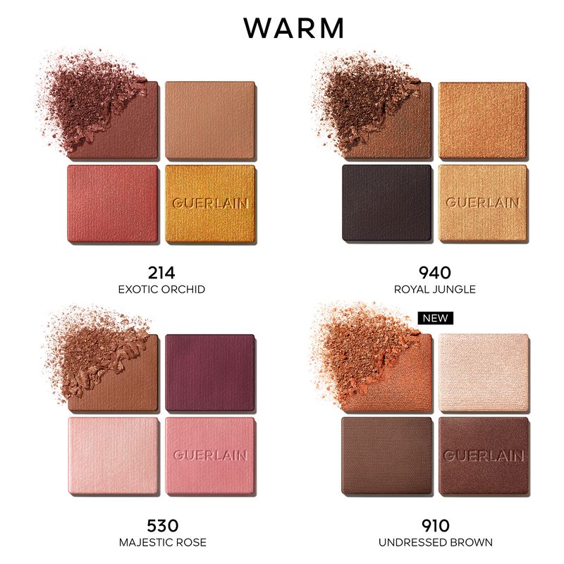 Guerlain OMBRES G OMBRETTI 4 COLORI - Molteplici effetti, colore intenso & lunga tenuta