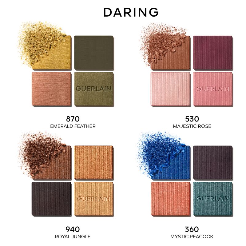 Guerlain OMBRES G OMBRETTI 4 COLORI - Molteplici effetti, colore intenso & lunga tenuta