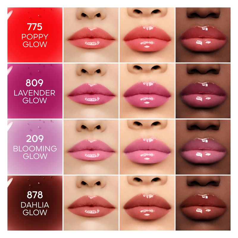 Guerlain KISSKISS BEE GLOW OIL - OLIO LABBRA COLORATO AL MIELE - COLLEZIONE BLOOMING DENIM