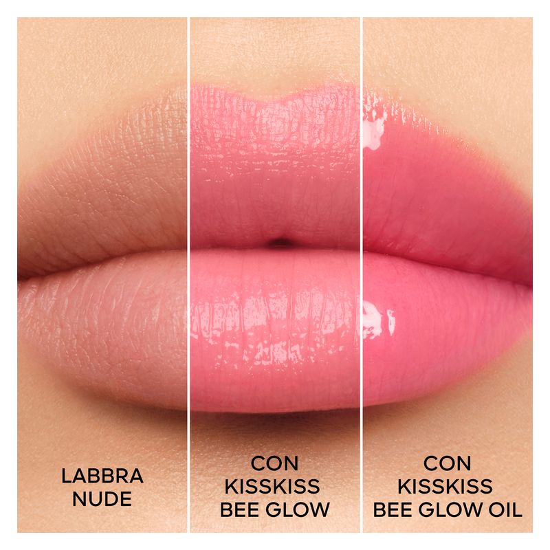 Guerlain KISSKISS BEE GLOW OIL - OLIO LABBRA COLORATO AL MIELE - COLLEZIONE BLOOMING DENIM