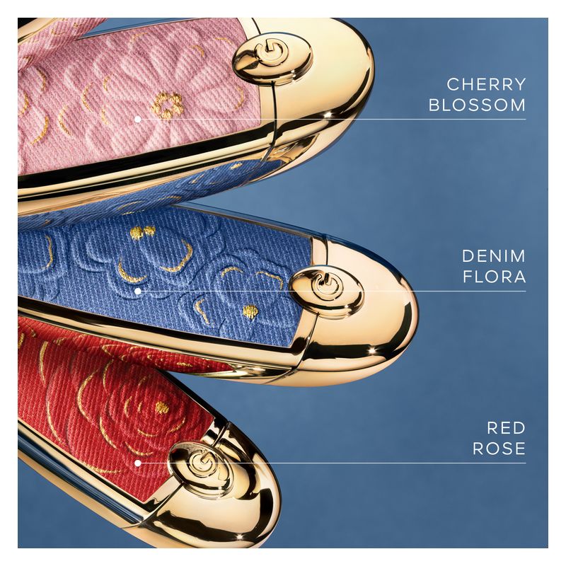 Guerlain Rouge G De Guerlain La Cover Con Doppio Specchio - COLLEZIONE BLOOMING DENIM