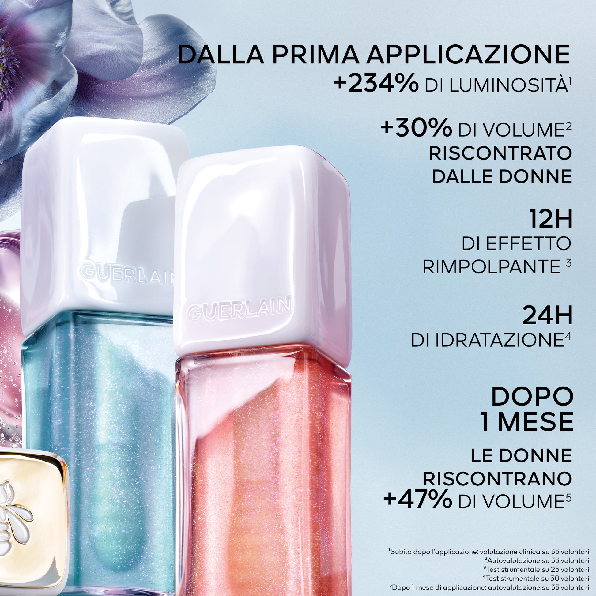 Guerlain KISSKISS BEE GLOW PLUMP - TRATTAMENTO LABBRA VOLUME IMMEDIATO E A LUNGA DURATA