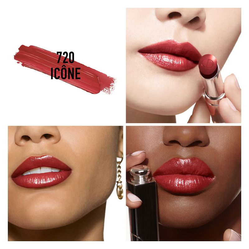 DIOR Dior Addict - Rossetto Brillante Idratante – 90% Di Ingredienti Di Origine Naturale – Ricaricabile