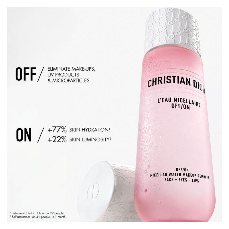 DIOR L’Eau Micellaire OFF/ON - Acqua micellare struccante viso, occhi e labbra