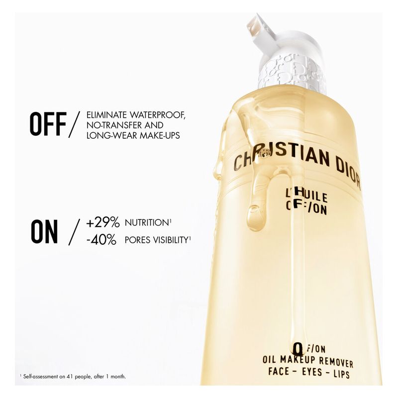 DIOR L’Huile OFF/ON - Olio struccante viso, occhi e labbra