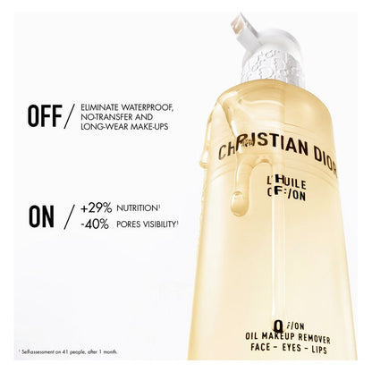 DIOR L’Huile OFF/ON - Olio struccante viso, occhi e labbra