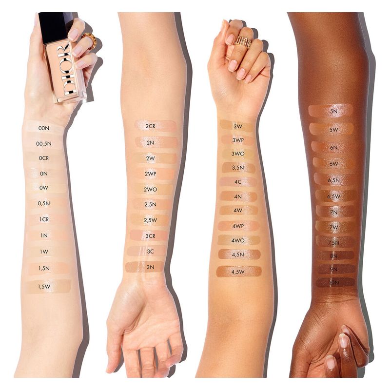 DIOR Dior Forever Skin Glow - Fondotinta luminoso – tenuta 24 ore – idratazione 48 ore – SPF 25 PA+++