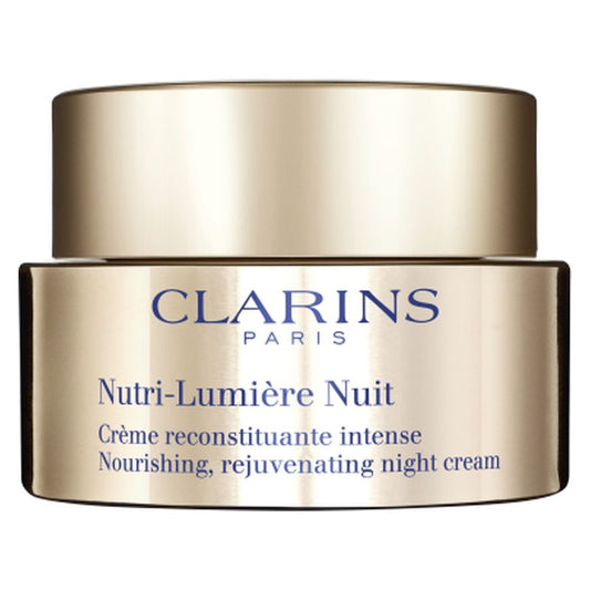 Clarins Nutri-Lumière Nuit - Crema ricostituente intensa. Tutti i tipi di pelle