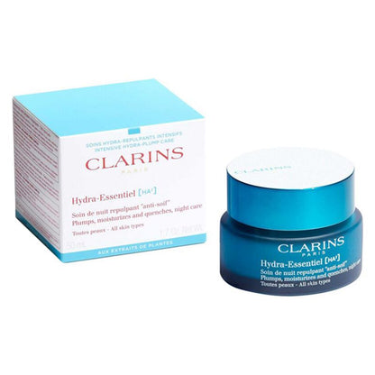 Clarins HYDRA-ESSENTIEL [HA²] - SOIN DE NUIT REPULPANT "ANTI-SOIF"