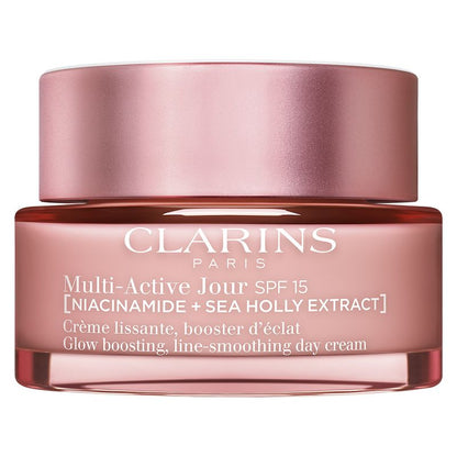 Clarins MULTI-ACTIVE JOUR SPF 15 CRÈME LISSANTE, BOOSTER D'ÉCLAT - Multi-Active Crema Giorno SPF15