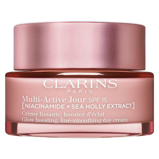 Clarins MULTI-ACTIVE JOUR SPF 15 CRÈME LISSANTE, BOOSTER D'ÉCLAT - Multi-Active Crema Giorno SPF15