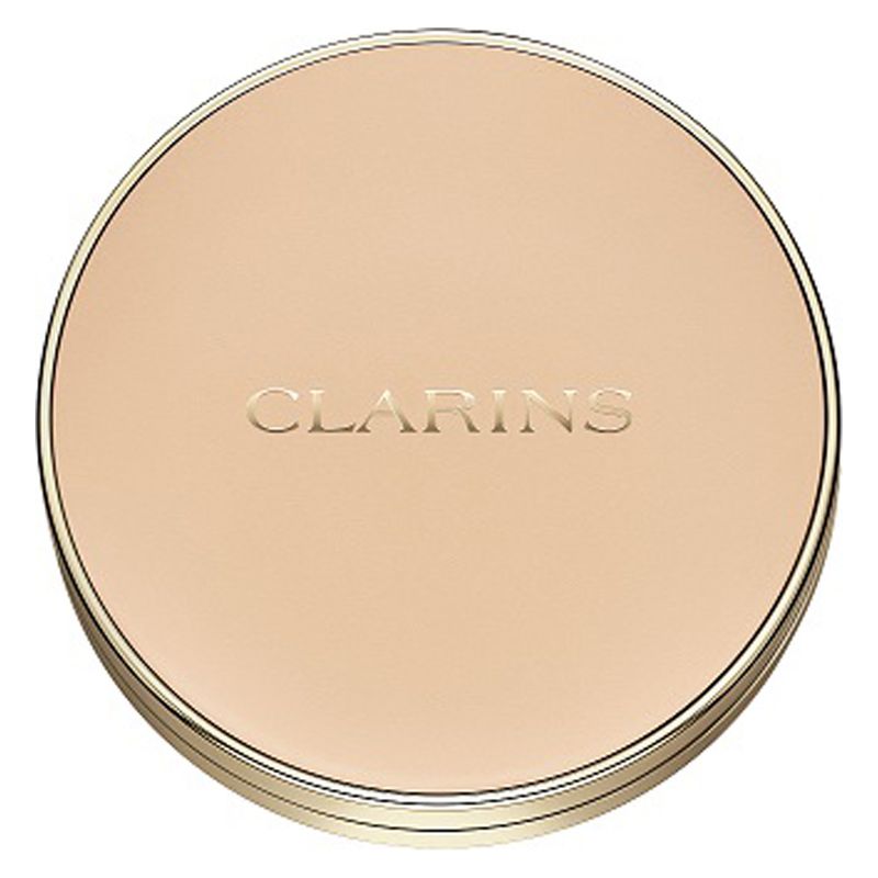 Clarins Ever Matte Compact Powder - Cipria Compatta Opacizzante Colorata, Arricchita Dall'estratto Di Latte Di Pesco