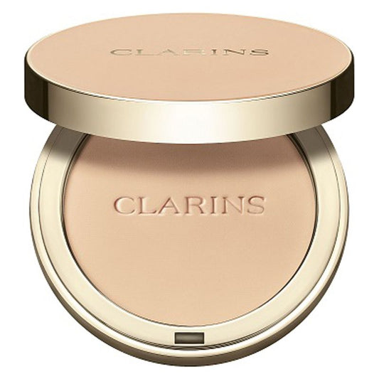 Clarins Ever Matte Compact Powder - Cipria Compatta Opacizzante Colorata, Arricchita Dall'estratto Di Latte Di Pesco
