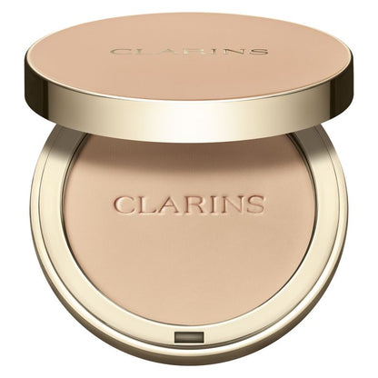 Clarins Ever Matte Compact Powder - Cipria Compatta Opacizzante Colorata, Arricchita Dall'estratto Di Latte Di Pesco