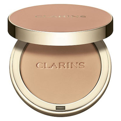 Clarins Ever Matte Compact Powder - Cipria Compatta Opacizzante Colorata, Arricchita Dall'estratto Di Latte Di Pesco