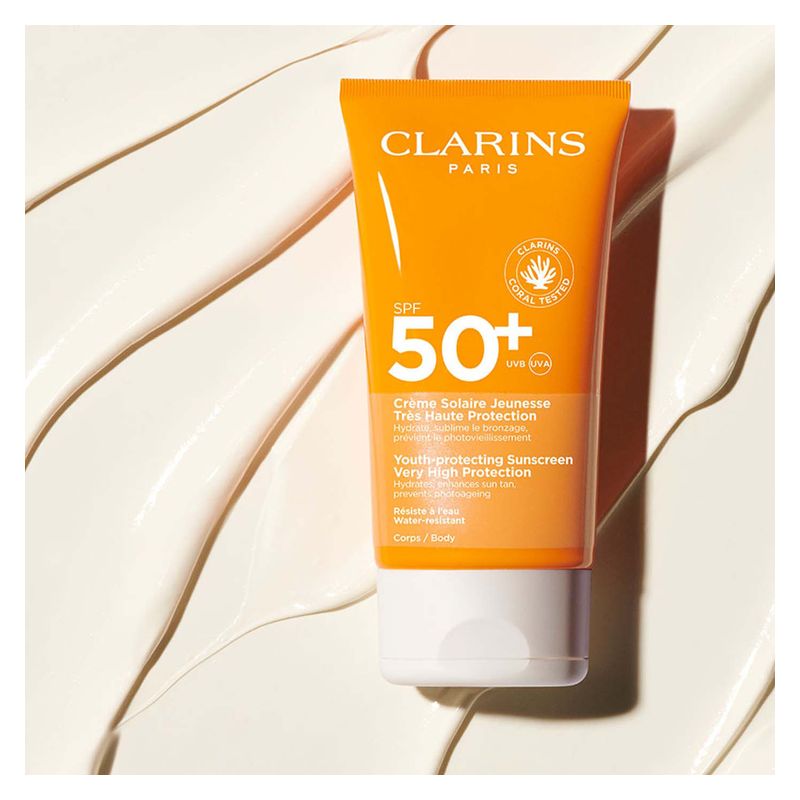 Clarins CRÈME SOLAIRE JEUNESSE TRÈS HAUTE PROTECTION CORPS SPF 50+