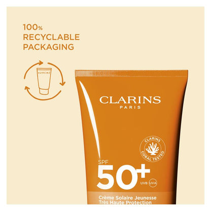 Clarins CRÈME SOLAIRE JEUNESSE TRÈS HAUTE PROTECTION CORPS SPF 50+