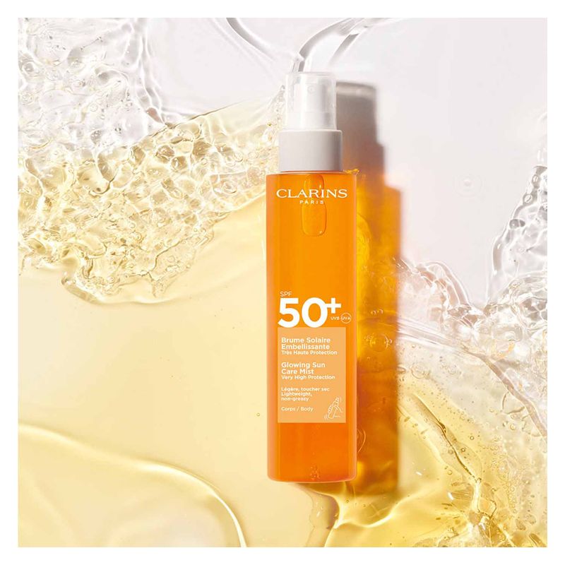 Clarins BRUME SOLAIRE EMBELLISSANTE TRÈS HAUTE PROTECTION CORPS SPF 50+