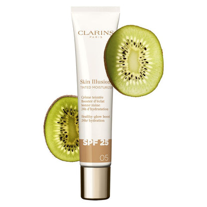 Clarins SKIN ILLUSION TINTED MOISTURIZER SPF25 - CREMA COLORATA