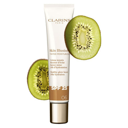 Clarins SKIN ILLUSION TINTED MOISTURIZER SPF25 - CREMA COLORATA